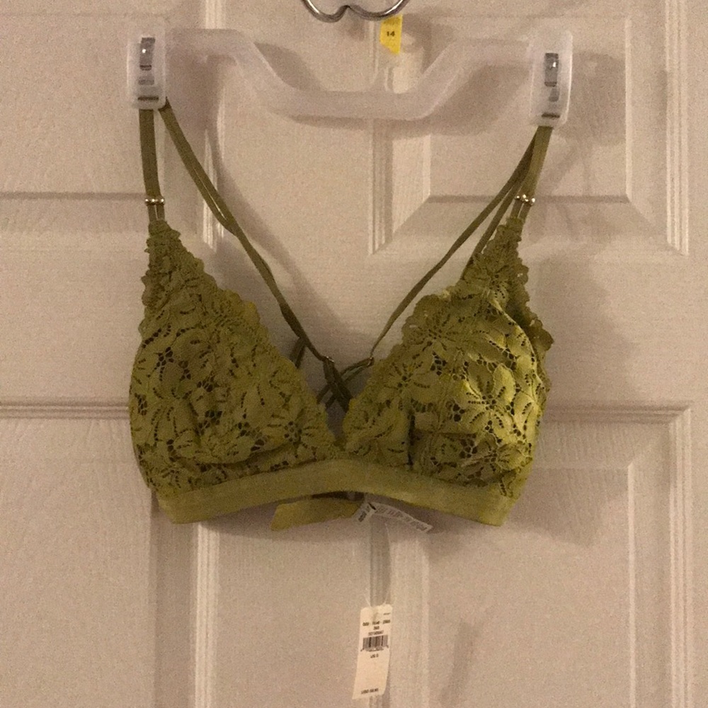 Aerie bra - Coussinets Amovibles. Green. Size S